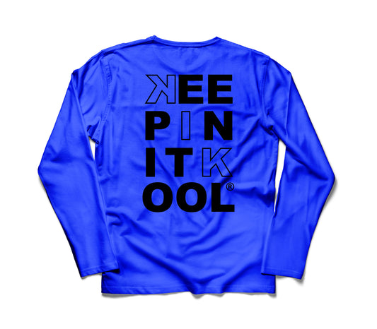 KIK Box Royal LS/Black Text