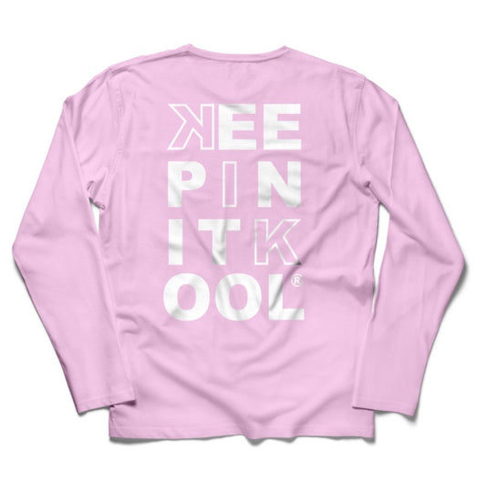 KIK Box Pink LS/White Text