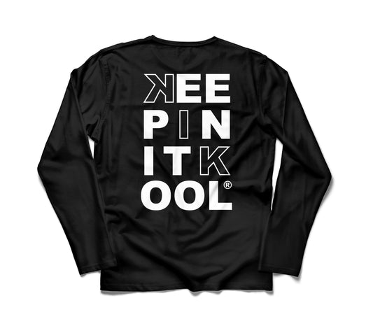 KIK Box Black LS/White Text