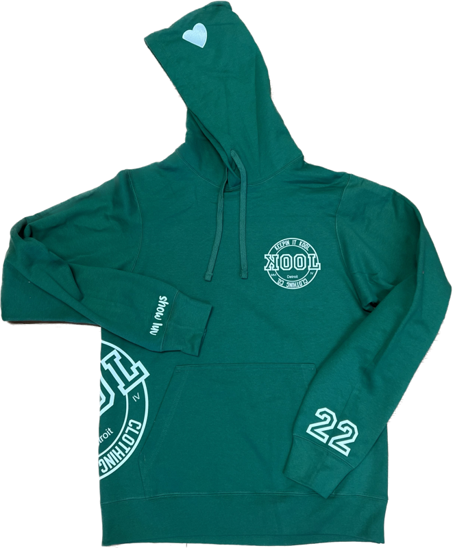 LIMITED EDITION Green/White Show Luv Hoodie
