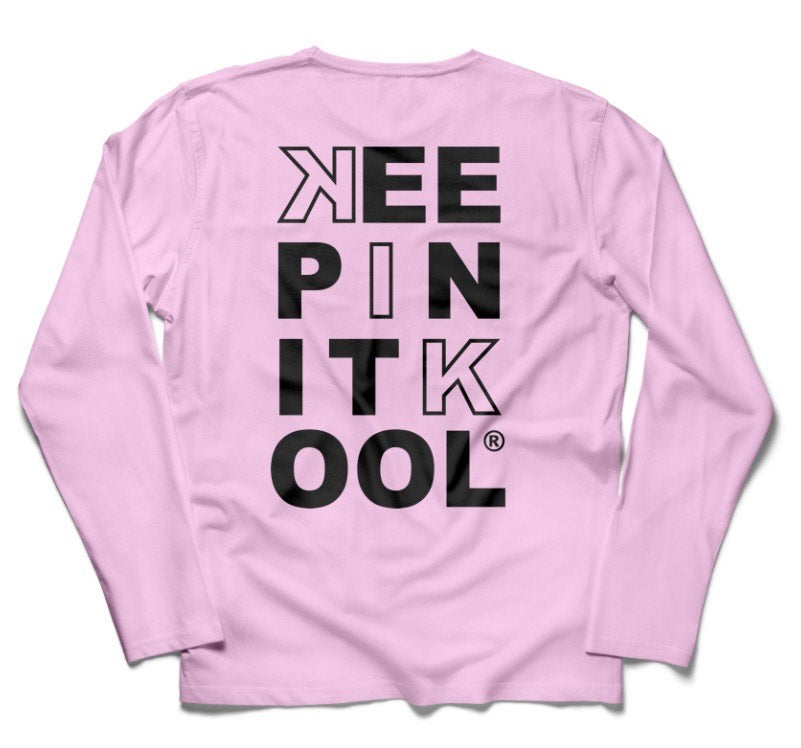 KIK Box Pink LS/Black Text