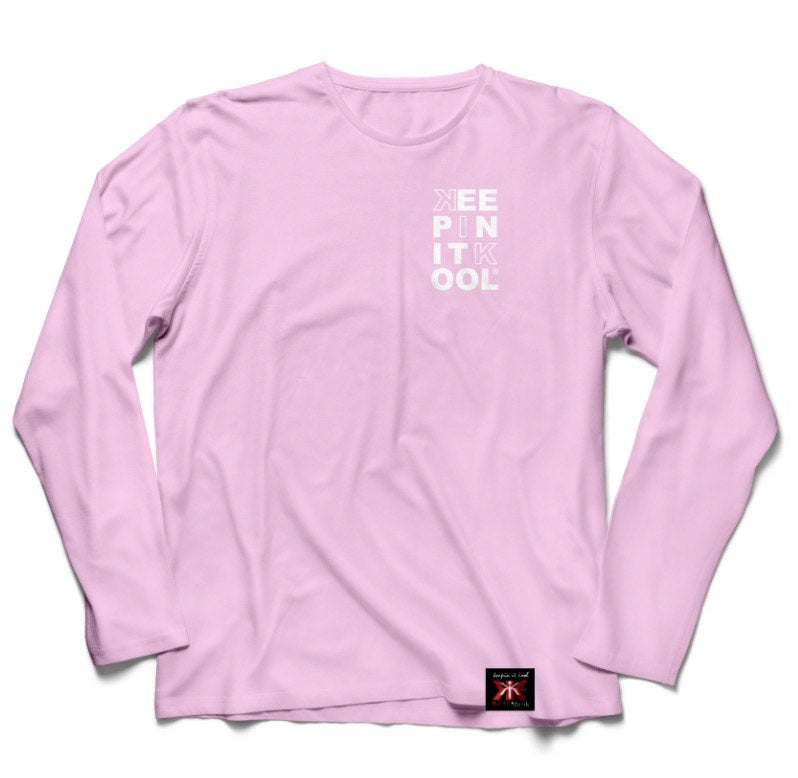 KIK Box Pink LS/White Text