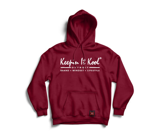 Detroit B.M.L. Hoodie/White Text