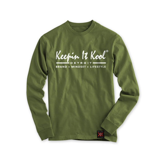 Detroit B.M.L. Green LS/White Text