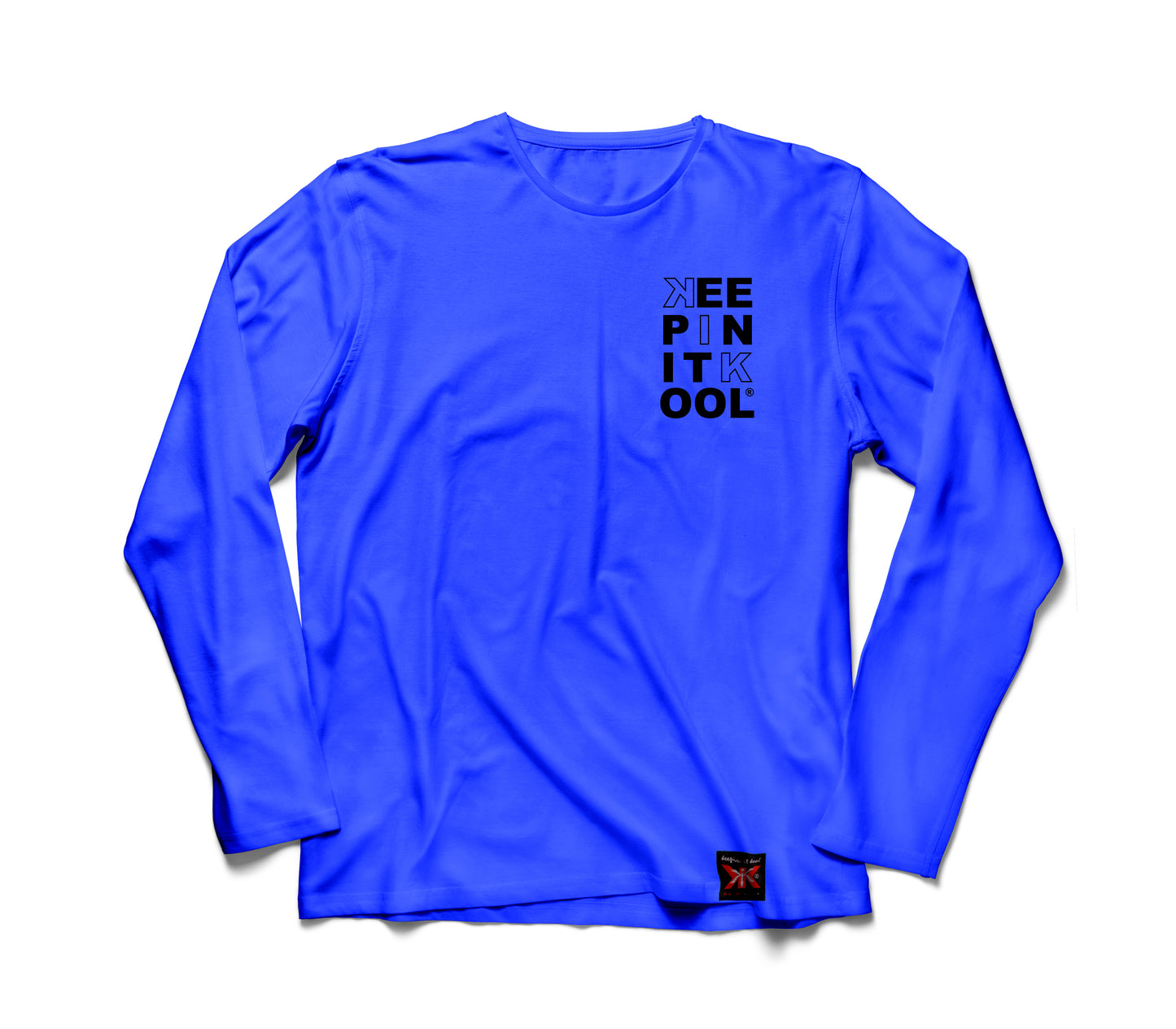 KIK Box Royal LS/Black Text