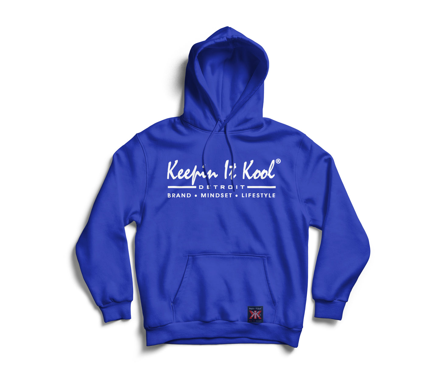 Detroit B.M.L. Hoodie/White Text