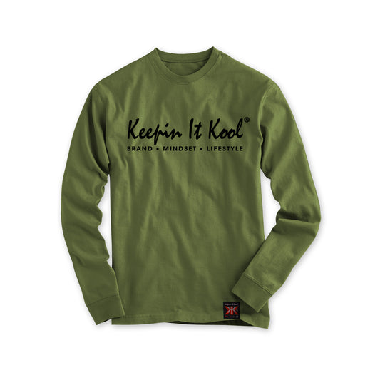 B.M.L. Green LS/Black Text