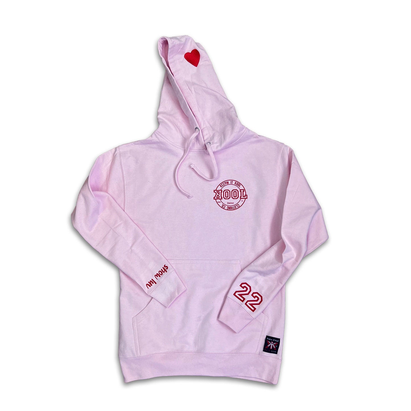 LIMITED EDITION Pink/Red Show Luv Hoodie
