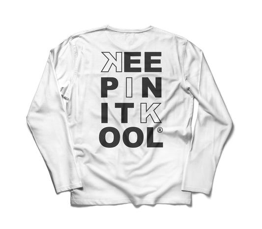 KIK Box White LS/Black Text