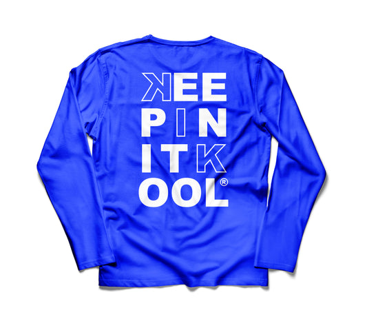 KIK Box Royal LS/White Text