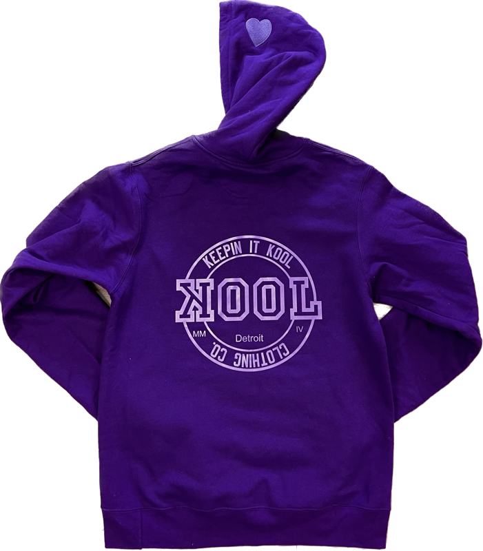 LIMITED EDITION Purple/Metallic Lavender Show Luv Hoodie